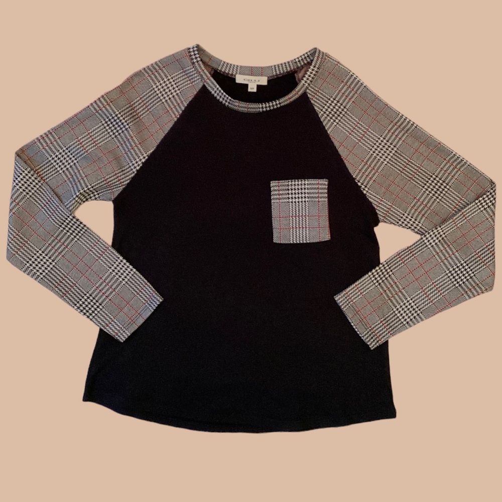 GILLI long tee sleeve shirt with pocket